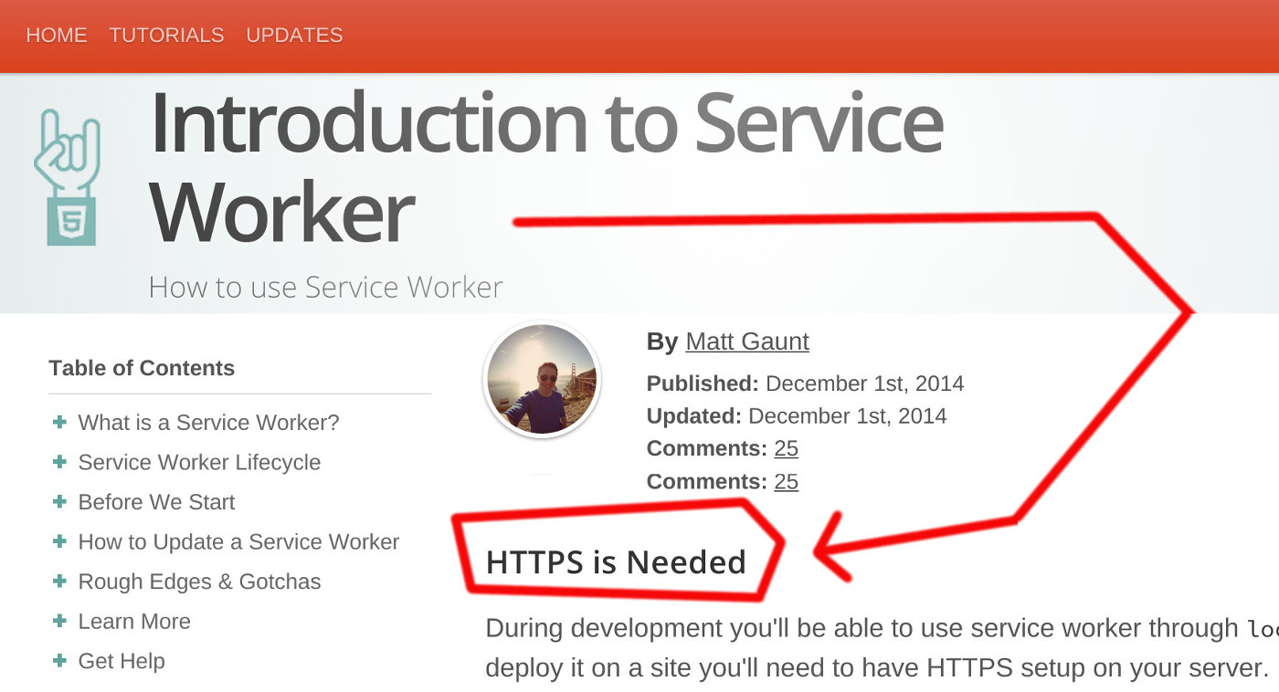 HTML5 now needs HTTPS